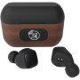 SCX.design E18 draadloze oordopjes met oplichtend logo - Hout/Zwart