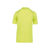 Functioneel t-shirt met korte mouwen en anti-UV-bescherming Fluorescent Yellow XXL
