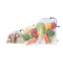 3Op aanvraagpieces mesh RPET grocery bag set