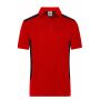 Men's Workwear Polo - STRONG - - red/black - 6XL