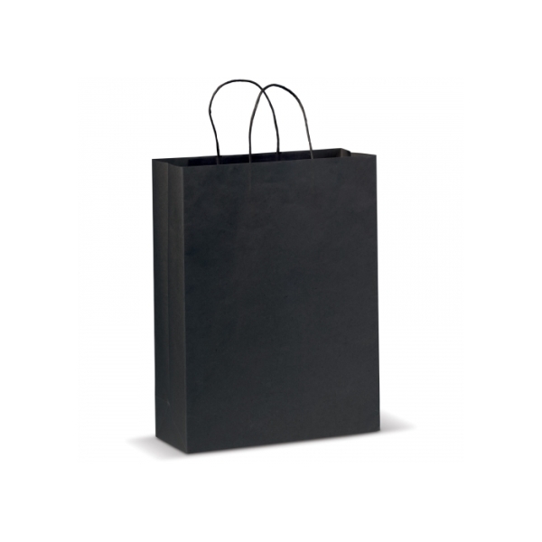 Kraft bag large 120g/m² - Black