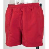 All Purpose Mesh Lined Shorts, Red, M, Tombo