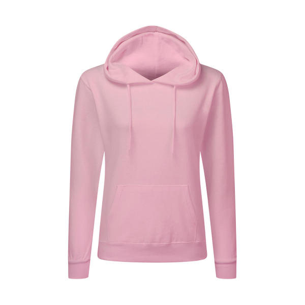 Ladies' Hooded Sweatshirt - Pink