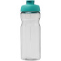 H2O Active® Base Tritan™ 650 ml flip lid sport bottle - Transparent clear/Aqua blue