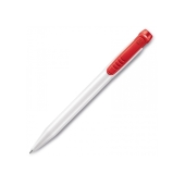 Ball pen Pier hardcolour - White / Red