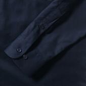 RUS Men LSL Clas. Oxford Shirt, Bright Navy, 6XL