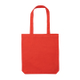 Impact Aware™ recycled canvas draagtas 285gsm, luscious red