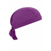 MB6530 Functional Bandana Hat - purple - one size