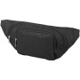 Santander fanny pack with two compartments - Solid black