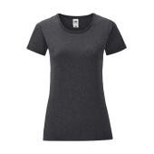 Ladies' Iconic 150 T - Dark Heather Grey - 2XL