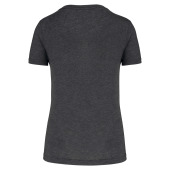 Damessport-T-shirt triblend met ronde hals Dark Grey Heather XXL