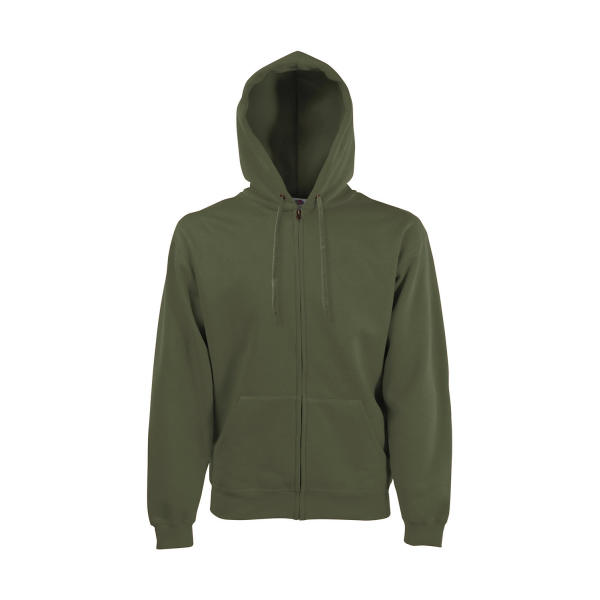 Classic Hooded Sweat Jacket - Classic Olive - XL