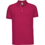 Men's Stretch Polo Shirt Fuchsia L