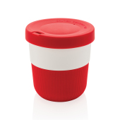 PLA cup coffee to go 280ml, rood