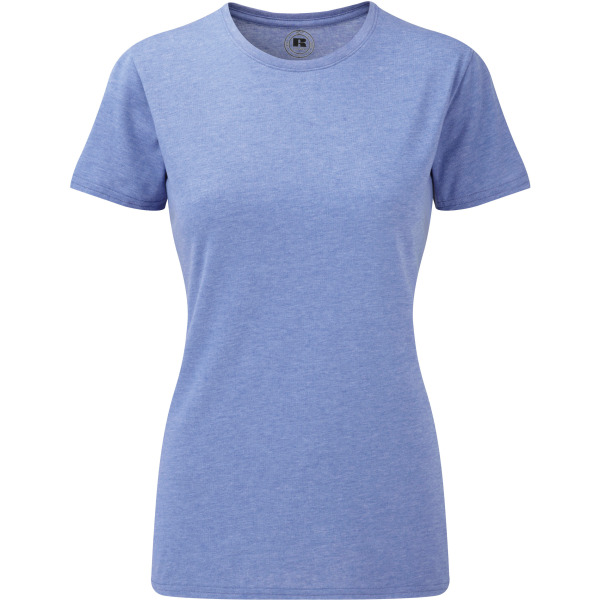 Ladies' HD crew neck T-shirt Blue Marl S