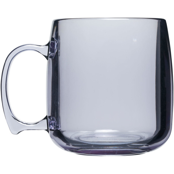 Classic 300 ml plastic mug - Transparent clear