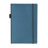 A5 deluxe kraft hardcover notitieboek, blauw