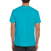 Gildan T-shirt SoftStyle SS unisex 7711 tropical blue L