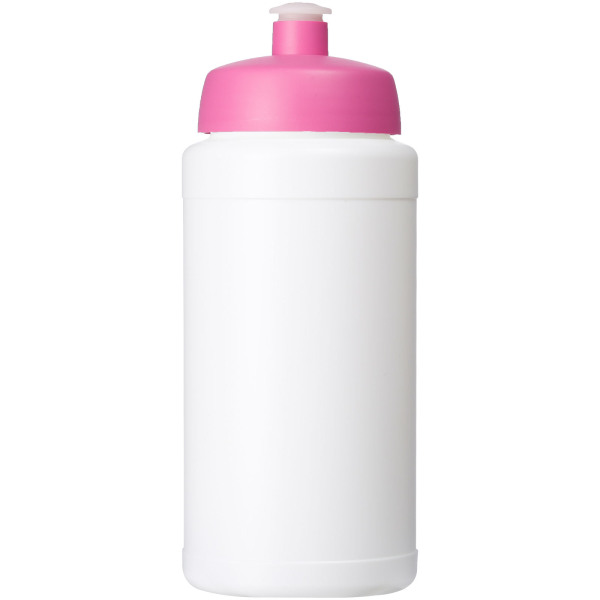 Baseline® Plus 500 ml bottle with sports lid - White/Pink