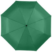 Parapluie 21.5" 3 sections ouverture fermeture automatique Alex - Vert