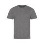 AWDis Cosmic Blend T-Shirt, Cosmic Heather Grey/Cosmic Black, XXL, Just Ts