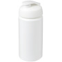 Baseline® Plus grip 500 ml sportfles met flipcapdeksel - Wit