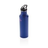 Deluxe RVS sportfles, blauw