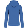 Ecologische kindersweater met capuchon Light Royal Blue 12/14 jaar