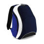 Teamwear Backpack - French Navy/Bright Royal/White