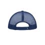 MB070 5 Panel Polyester Mesh Cap navy one size