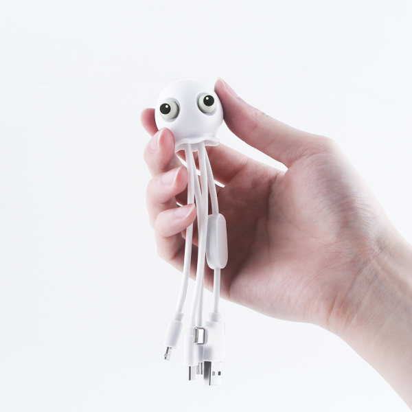 Xoopar Jelly Mini Cable - white