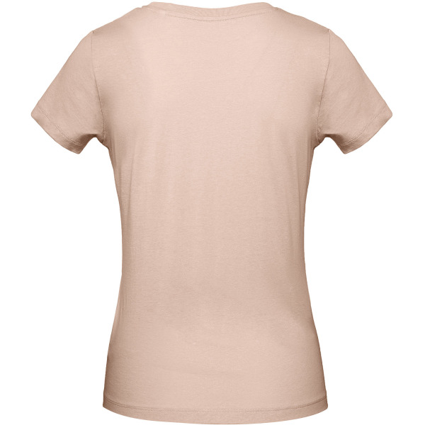 Organic Cotton Inspire Crew Neck T-shirt / Woman Millennial Pink XL
