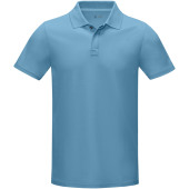 Graphite heren polo met korte mouwen GOTS biologisch textiel - NXT blauw - 3XL