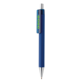 X8 smooth touch pen, donkerblauw