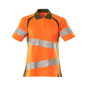 hi-vis oranje/mosgroen
