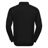 RUS Heavy Duty Collar Sweatshirt, Black, XXL