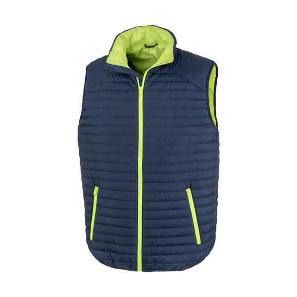 Thermoquilt Gilet - Navy/Lime