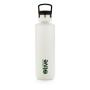 Vacuum insulated leak proof standard mouth bottle, off white