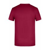 Men's Basic-T - wine - S