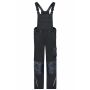 Workwear Pants with Bib - STRONG - - black/carbon - 27