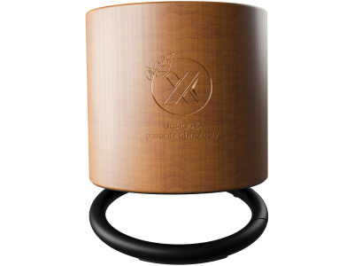 SCX.design S27 speaker 3W voorzien van ring met hout