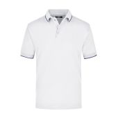 Polo Tipping - white/navy - L