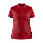 Core Unify polo shirt wmn bright red xs