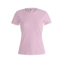 Kleuren Dames T-Shirt "keya" WCS150 - ROSA - XXL