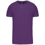 T-shirt ronde hals korte mouwen Purple XL