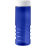 H2O Active® Eco Treble 750 ml waterfles met schroefdop - Blauw/Wit