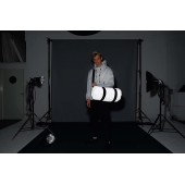 Reflective barrel bag Reflective barrel bag