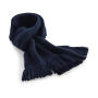 Classic Knitted Scarf - French Navy