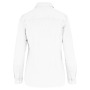 Ecologisch verwassen damesoverhemd Washed white XS