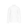 Heren Oxford overhemd lange mouwen White 3XL